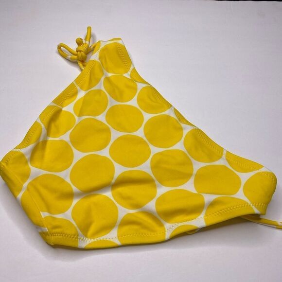 Victoria's Secret Yellow Polka Dot Bikini Bottom - Picture 5 of 6